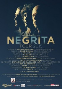 Negrita tour nelle Marche