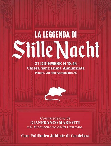 Pesaro, La Leggenda di Stille Nacht giovedì 21 dicembre