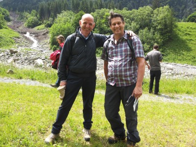 Il Prof. Gilberto Pambianchi invitato dalla Società Geomorfologica Svizzera