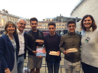 Macerata, il sindaco Carancini e l’assessore Monteverde incontrano gli artisti de Il Volo