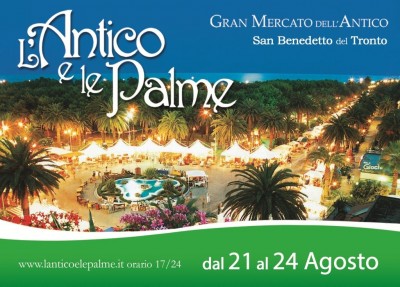 “L’Antico e le Palme” a San Benedetto del Tronto dal 21 al 24 agosto