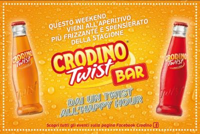 Crodino Twist Bar a Senigallia dal 7 al 9 agosto