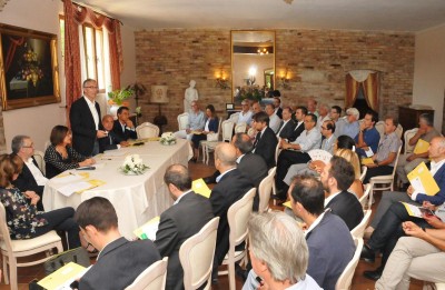 Ceriscioli incontra gli amministratori fermani: “Sarà recuperata la terza corsia dell’A14 fino a Pedaso”