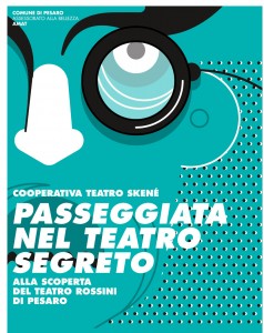 Passeggiata nel teatro segreto al teatro Rossini di Pesaro