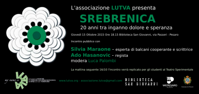 A Pesaro “Srebrenica, 20 anni tra inganno, dolore e speranza”