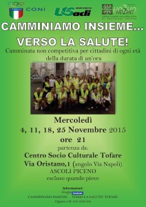 Camminiamo insieme… verso la salute – Tofare
