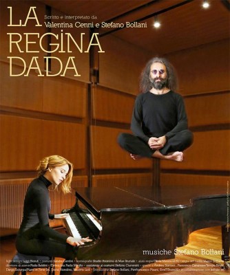 Stefano Bollani e Valentina Cenni in “La Regina Dada” al Comunale di Cagli