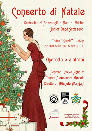 Urbino, il 22 dicembre al Teatro Sanzio il tradizionale concerto di Natale