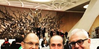 Guido Castelli, Paolo Calcinaro e Romano Carancini