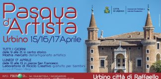 ‘Pasqua d’Artista’ a Urbino dal 15 al 17 aprile