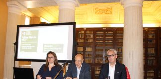 La conferenza stampa con l’assessore ai Servizi sociali Marika Marcolini, il direttore del reparto di Terapia e Cure Palliative dell'Ospedale di Macerata, dottor Luigi Filippo Nardi, e il sindaco Romano Carancini