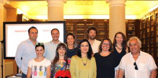 Gli assessori Monteverde e Marcolini insieme ai rappresentanti delle associazioni che hanno organizzato i Centri estivi