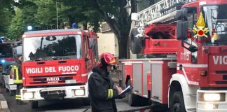 A fuoco una mansarda, evacuato palazzo a Ripe di Trecastelli