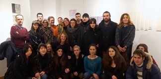 Docenti, alcuni studenti e la direttrica Abamc (c) Alfredo Tabocchini