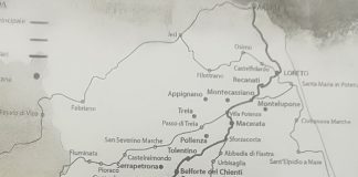 tracciato della via lauretana