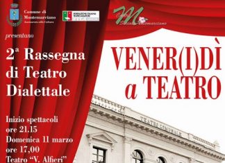 venerdi a teatro 26 gennaio 2018 Montemarciano