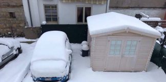 E la neve iniziò a fioccare su Fano e dintorni