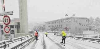 Ancona ospedale neve