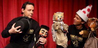 Andrea Bertinelli e Vioris Sciolan del Teatro Umbro dei Burattini