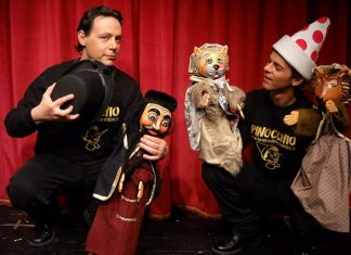 Pinocchio, Le avventure di un sognatore: gli spettacoli Andrea Bertinelli e Vioris Sciolan del Teatro Umbro dei Burattini