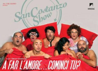 A far l’amore cominci tu?: lo spettacolo al Dorico di Ancona San Costanzo Show-locandina-A far l'amore cominci tu