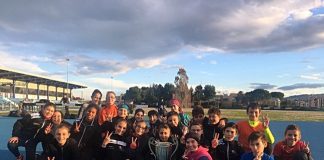 I giovanissimi con la Coppa