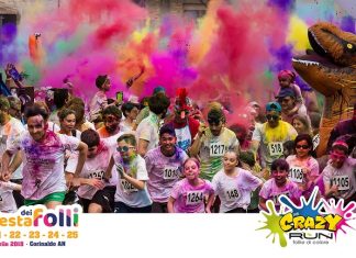 folle corsa colorata 2018