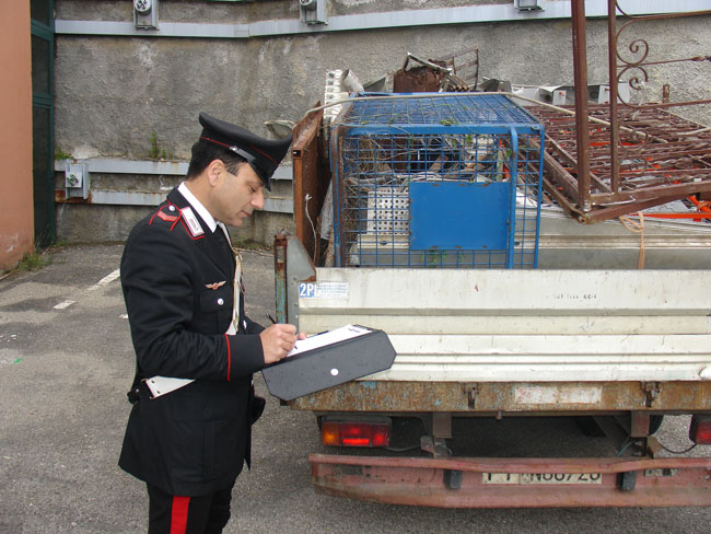 Macerata, furto di ponteggi edili: arrestato 57enne