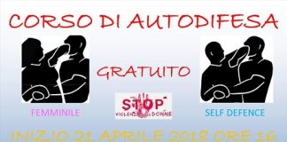 corso autodifesa aprile maggio Fano