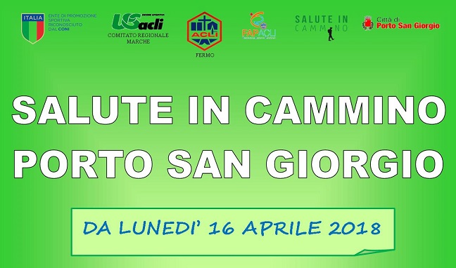 Salute in cammino a Porto San Giorgio riparte l'iniziativa dal 16 aprile