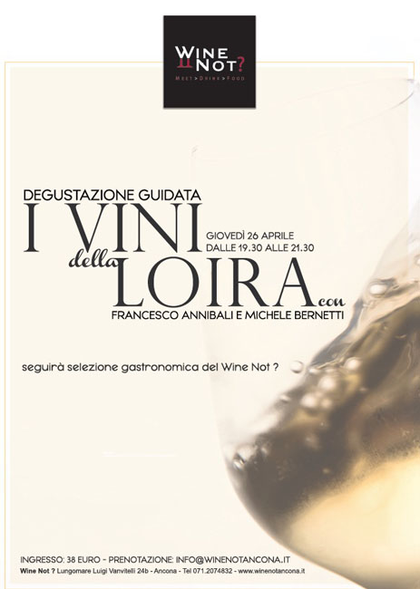 Ancona degustazioni vini Loira 26 aprile Annibali