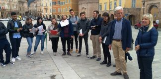 San Severino, workshop Unicam nel centro urbano San Severino workshop Unicam centro urbano