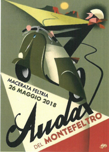 Macerata Feltria raduno Vespe d'Epoca 26 maggio