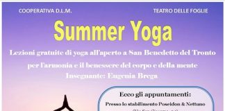 Progetto Summer Yoga lezioni gratuite San Benedetto
