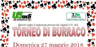 torneo burraco 27 maggio 2018
