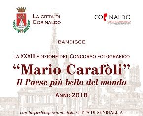 XXXIII concorso fotografico “Mario Carafòli- Il Paese più bello del mondo”, al via il bando locandina carafoli 2018