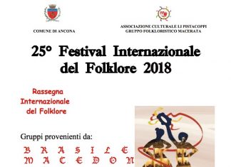 XXV Festival Internazionale del Folklore, il programma festival folklore Ancona 2018