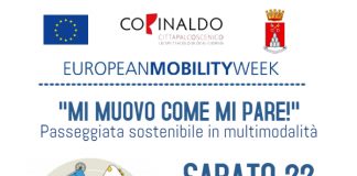 A Corinaldo “Mi muovo come mi pare”: il 22 settembre passeggiata sostenibile