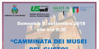 “Camminata dei musei del gusto” a Castorano il 9 settembre camminata gusto Castorano