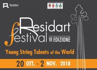 Dal 20 ottobre al 2 novembre il Festival Residart: ecco il programma