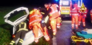 Furgone contro auto, 4 feriti a Castelfidardo