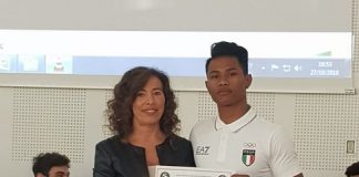Falconara, il Liceo Cambi festeggia Lay Giannini alla sua prima esperienza olimpica