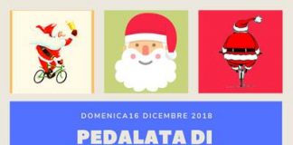 Macerata, la prima “Pedalata di Babbo Natale”