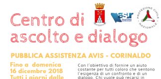 Corinaldo, aperto uno “Sportello di Ascolto e Dialogo”