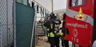 Rogo danneggia gli uffici di una ditta di trasporti