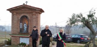 San Severino, inaugurata la nuova illuminazione al bivio per Agello