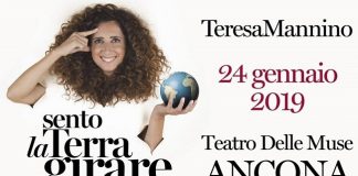 Teresa Mannino in “Sento la terra girare” al Teatro Delle Muse Teresa Mannino in "Sento la terra girare" al Teatro delle Muse