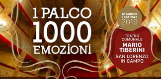 San Lorenzo in Campo, “1 palco 1000 emozioni”: il 25 gennaio inizia la stagione teatrale
