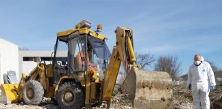 Piazzale con scarti edili a Belforte del Chienti, una denuncia
