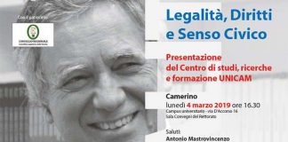 Camerino, “Legalità, Diritti e Senso Civico”: incontro con il prof. Nando Dalla Chiesa